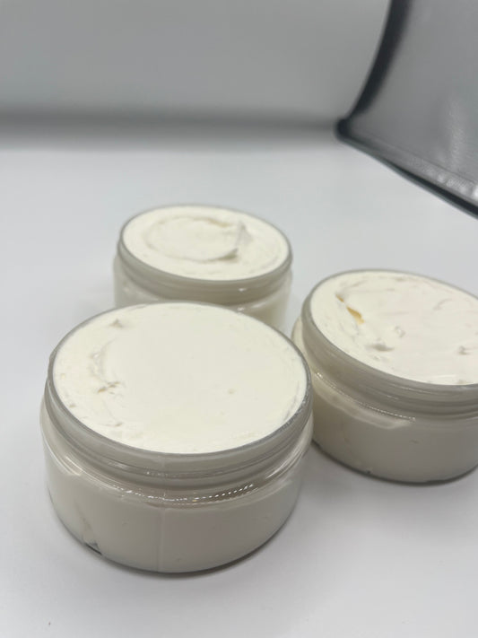 Best Selling Bundle - 3 Whipped Body Butters (8 oz) - Sensitive Skin, Shea Butter, Non-Greasy, Natural, Moisturizing, Soothes Chapped Hands and Dry Skin