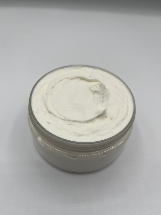 Whipped Body Butter, Sensitive Skin, Shea Butter, Non-Greasy, Natural, Moisturizing, Soothes Chapped Hands and Dry Skin